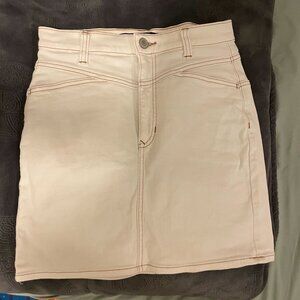 Express White Skirt
